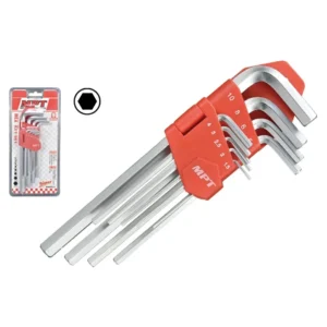 MPT 9pcs Short Arm Hex Key Set MHA02001-1