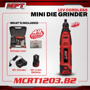 MPT MCRT1203.B2 12V Cordless Mini Die Grinder
