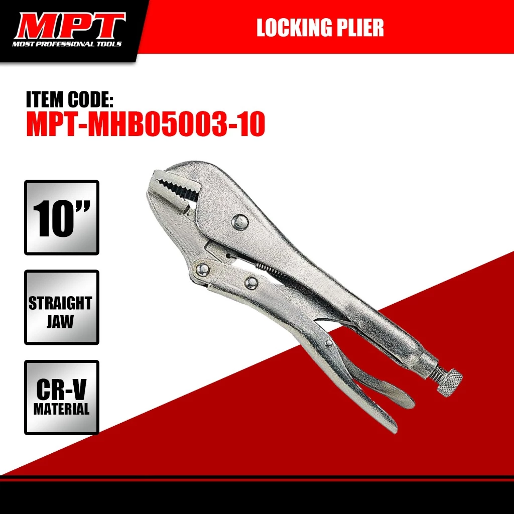 MPT Jaw Locking Pliers Round MHB05003-10