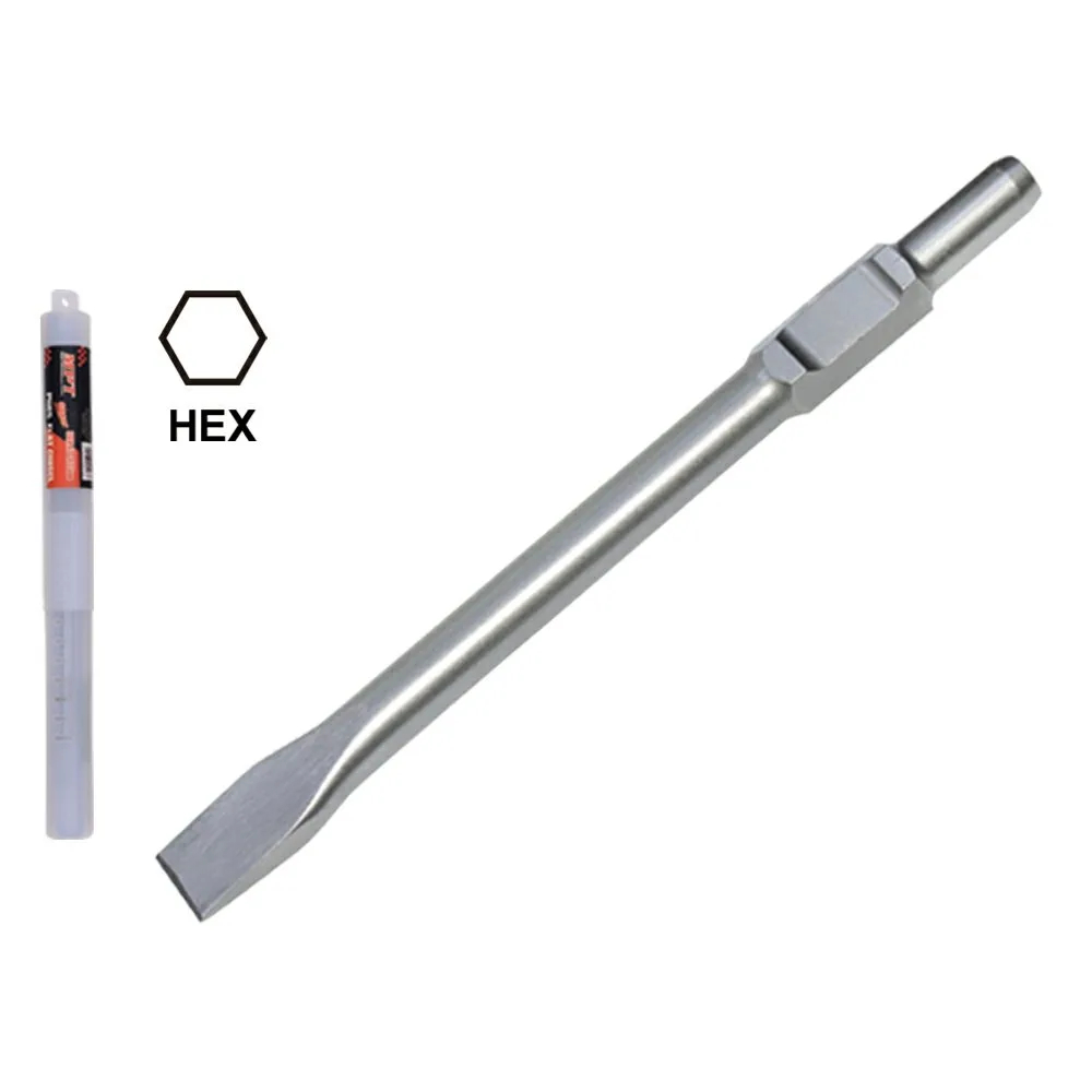 MPT Hex Chisel 30 x 410mm - Point & Flat - Image 2