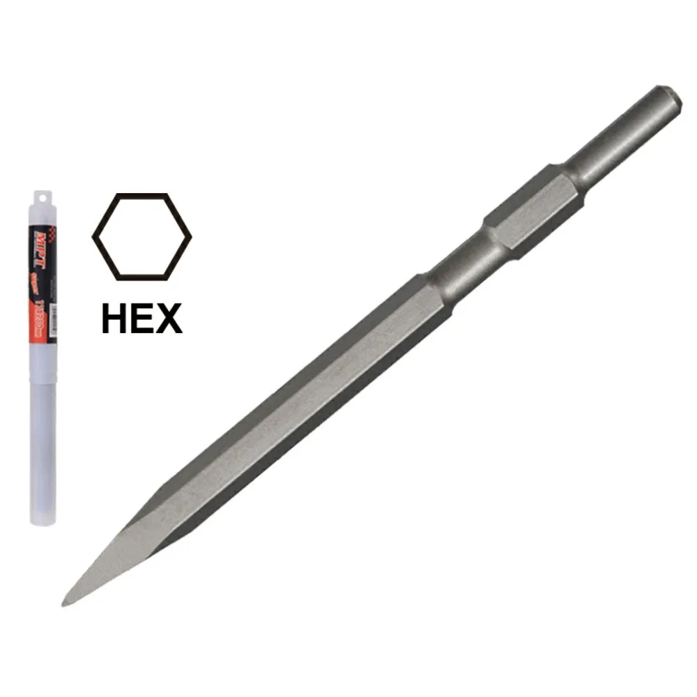 MPT Hex Chisel 30 x 410mm - Point & Flat